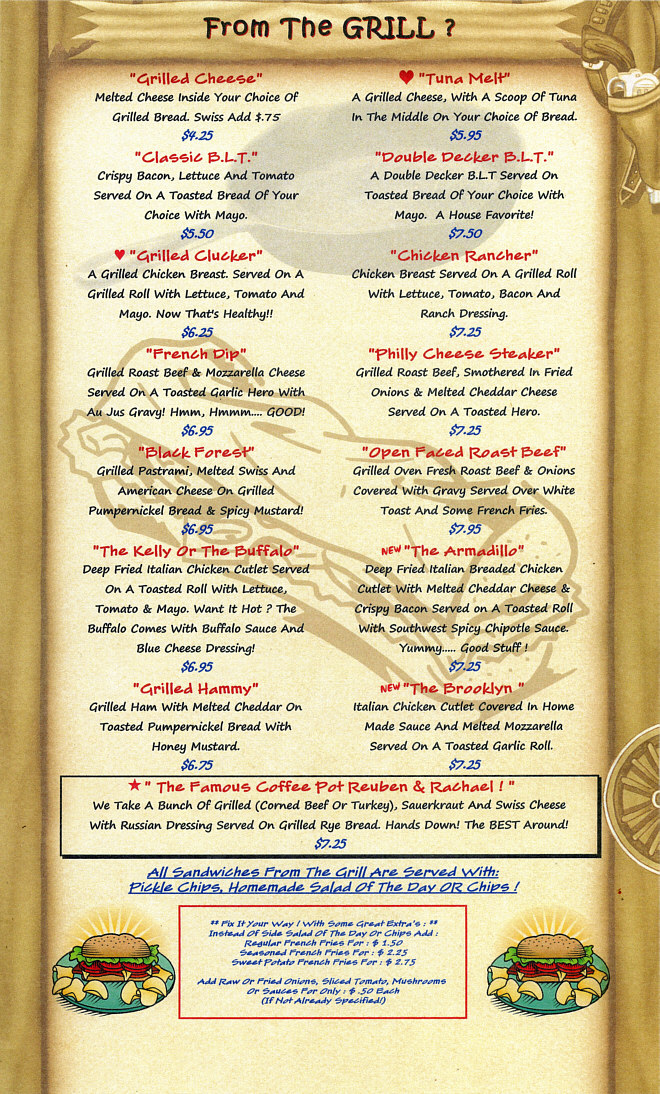 The Coffee Pot Hobart, NY 13788 Home Cookin' Cafe, a fun eatery for