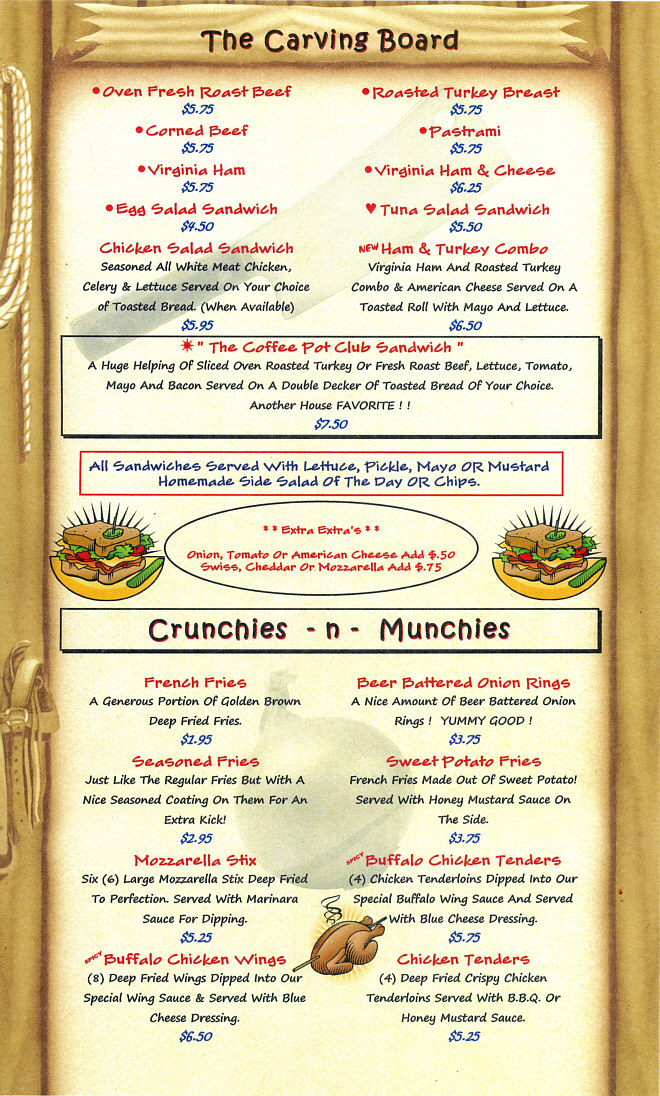 The Coffee Pot Hobart, NY 13788 Home Cookin' Cafe, a fun eatery for